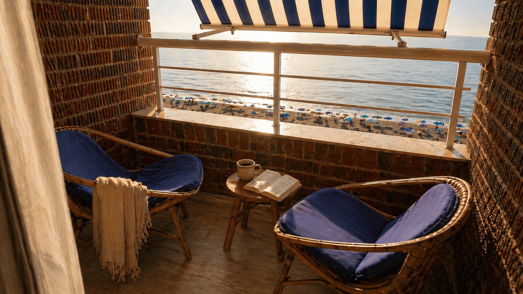 Sea view terrace